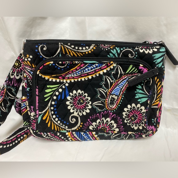 Black multi colored print Vera Bradley - Picture 1 of 7
